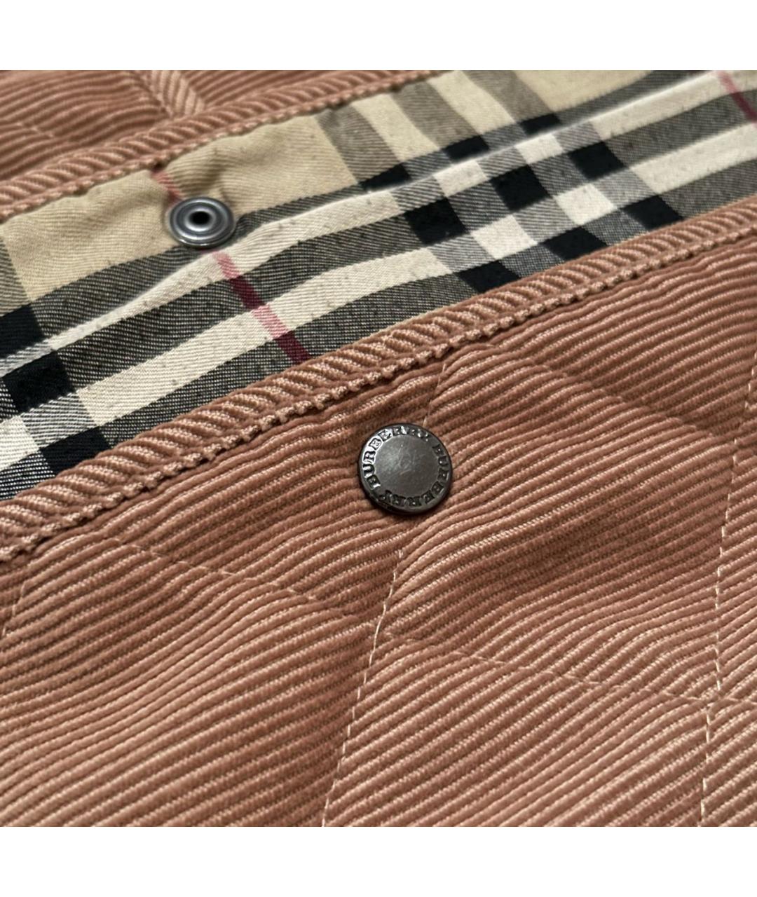 BURBERRY Бархатная куртка, фото 4