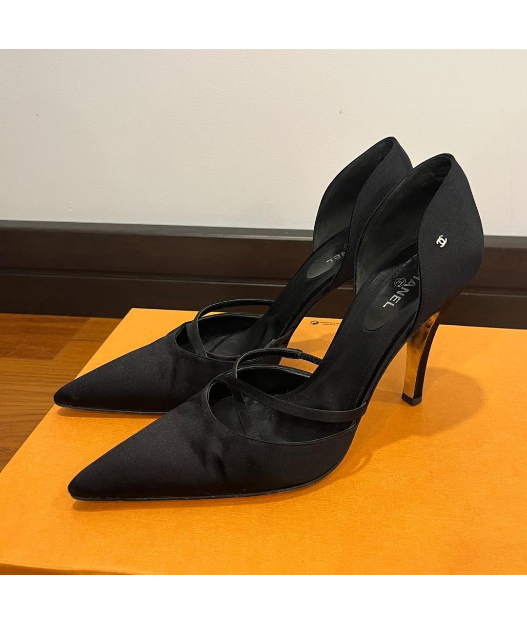 CHANEL Черные туфли, фото 8