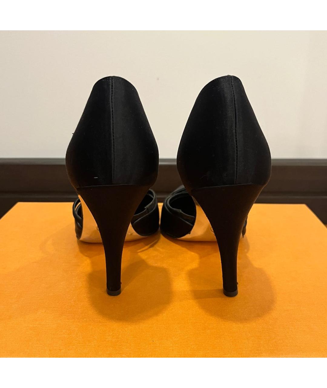 CHANEL Черные туфли, фото 4