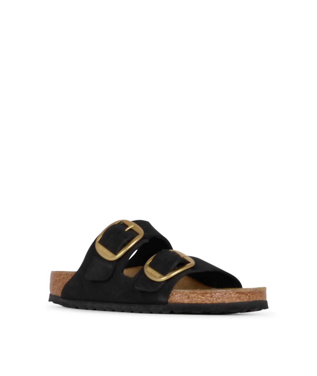 BIRKENSTOCK Черные замшевые сандалии, фото 2