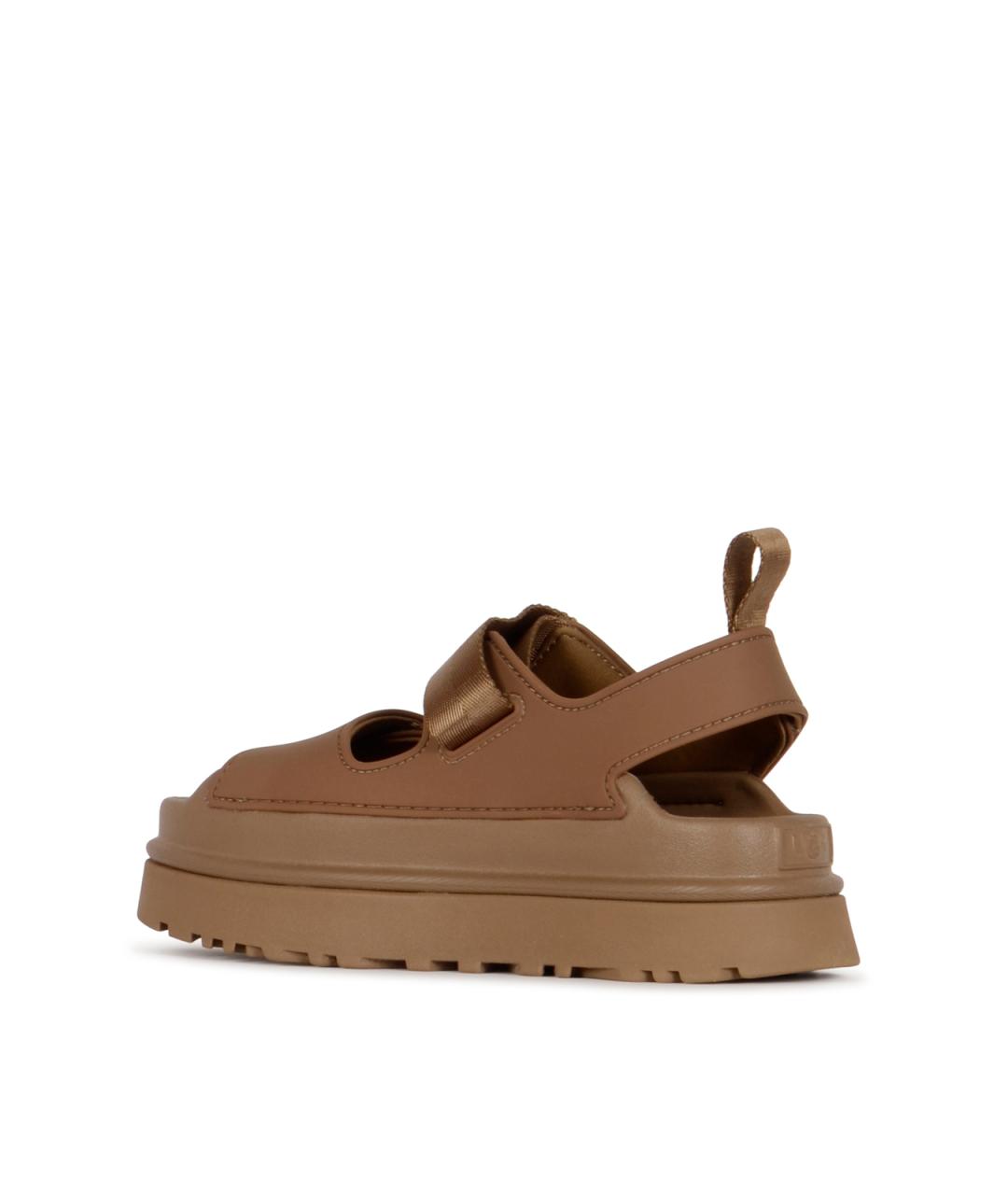 UGG AUSTRALIA Коричневые босоножки, фото 3