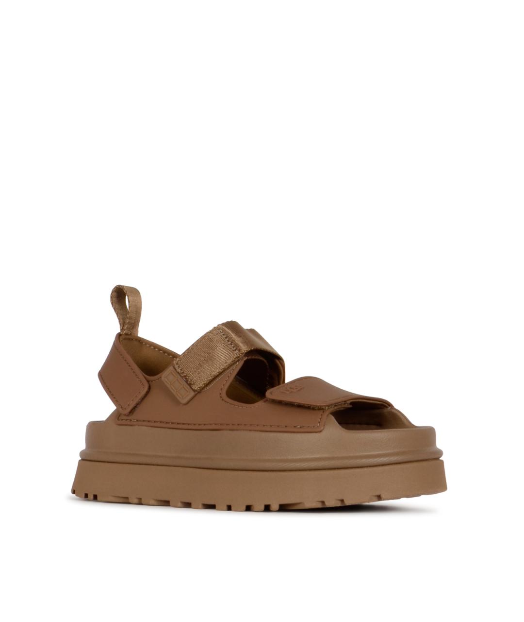 UGG AUSTRALIA Коричневые босоножки, фото 2