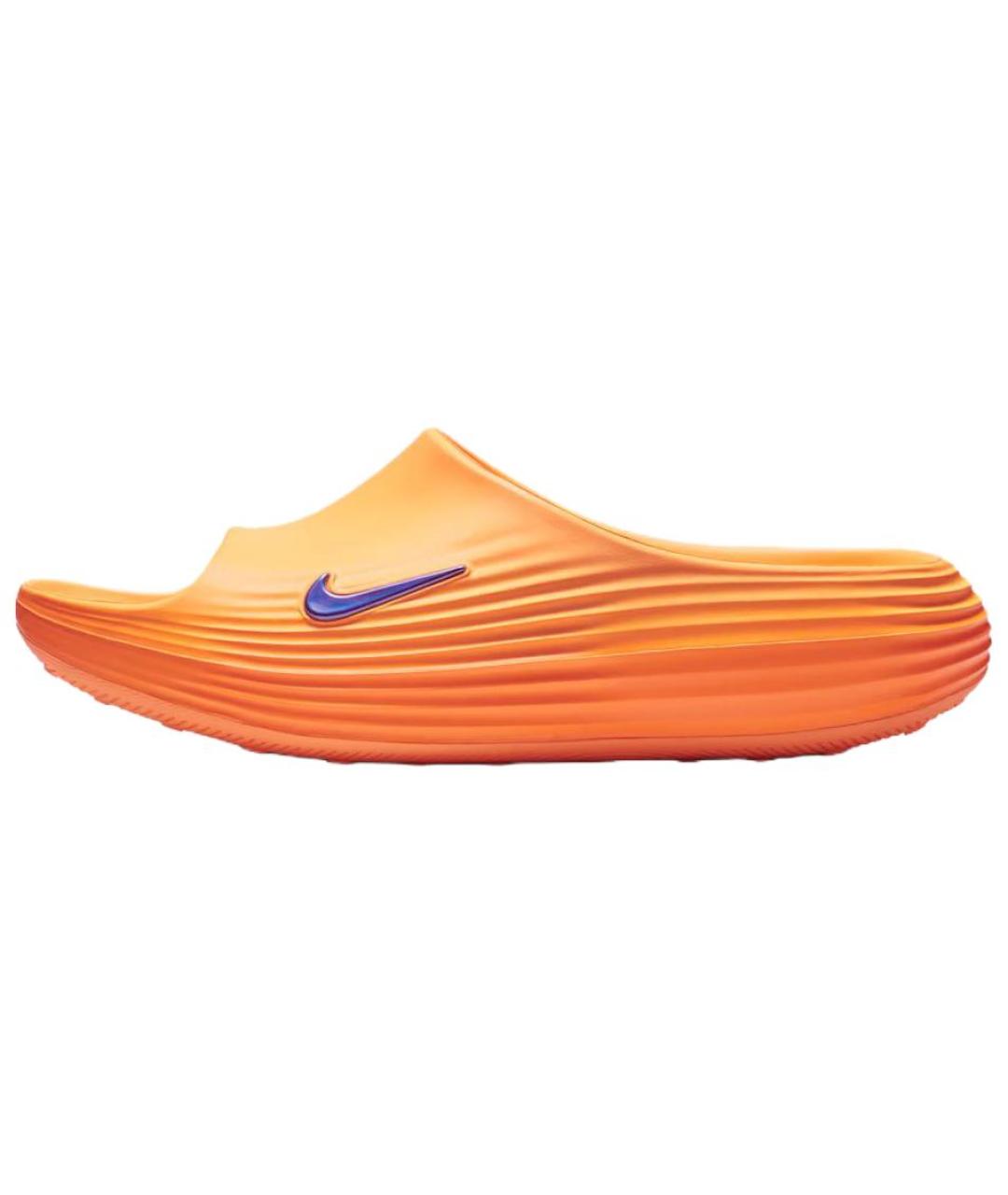 NIKE Оранжевое шлепанцы, фото 3