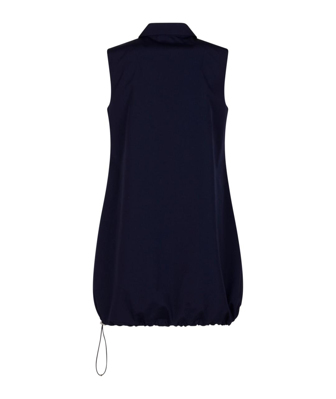 PRADA Темно-синее коктейльное платье, фото 2