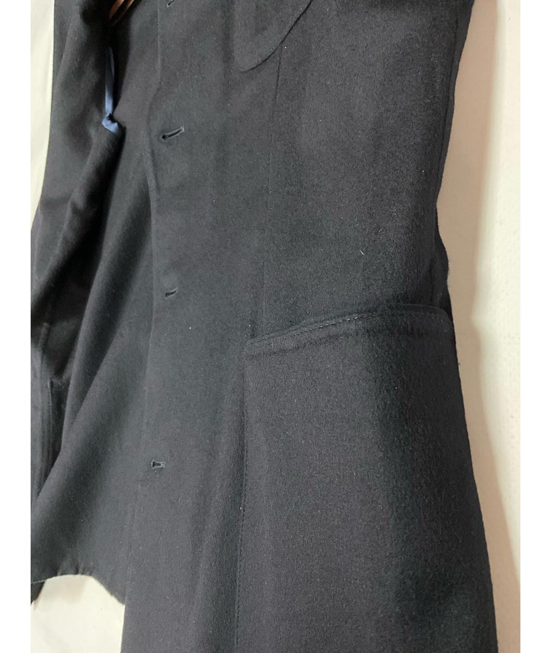 LORO PIANA Синий кашемировый тренч / плащ, фото 3