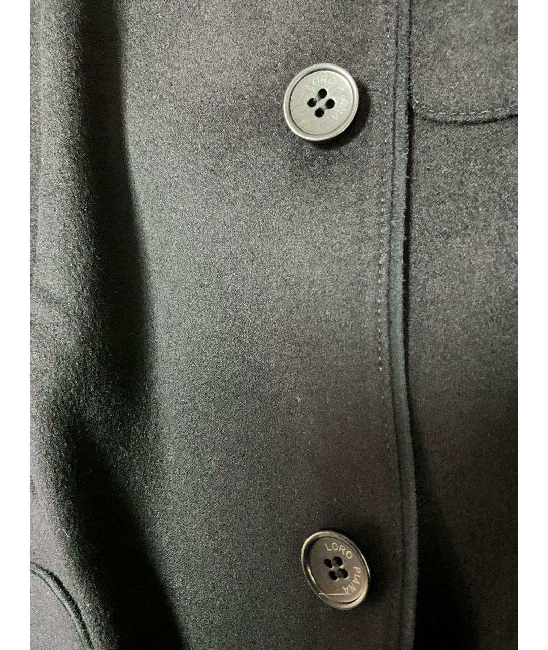 LORO PIANA Синий кашемировый тренч / плащ, фото 5