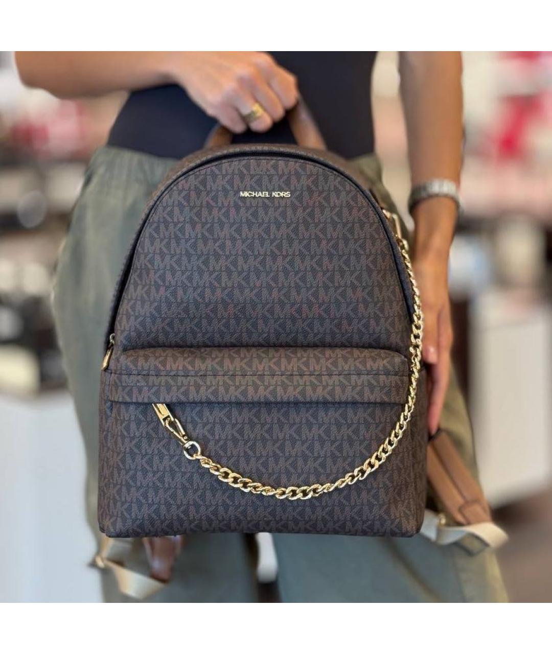 MICHAEL KORS Коричневый рюкзак, фото 5