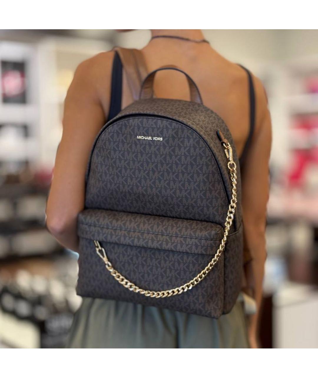 MICHAEL KORS Коричневый рюкзак, фото 6