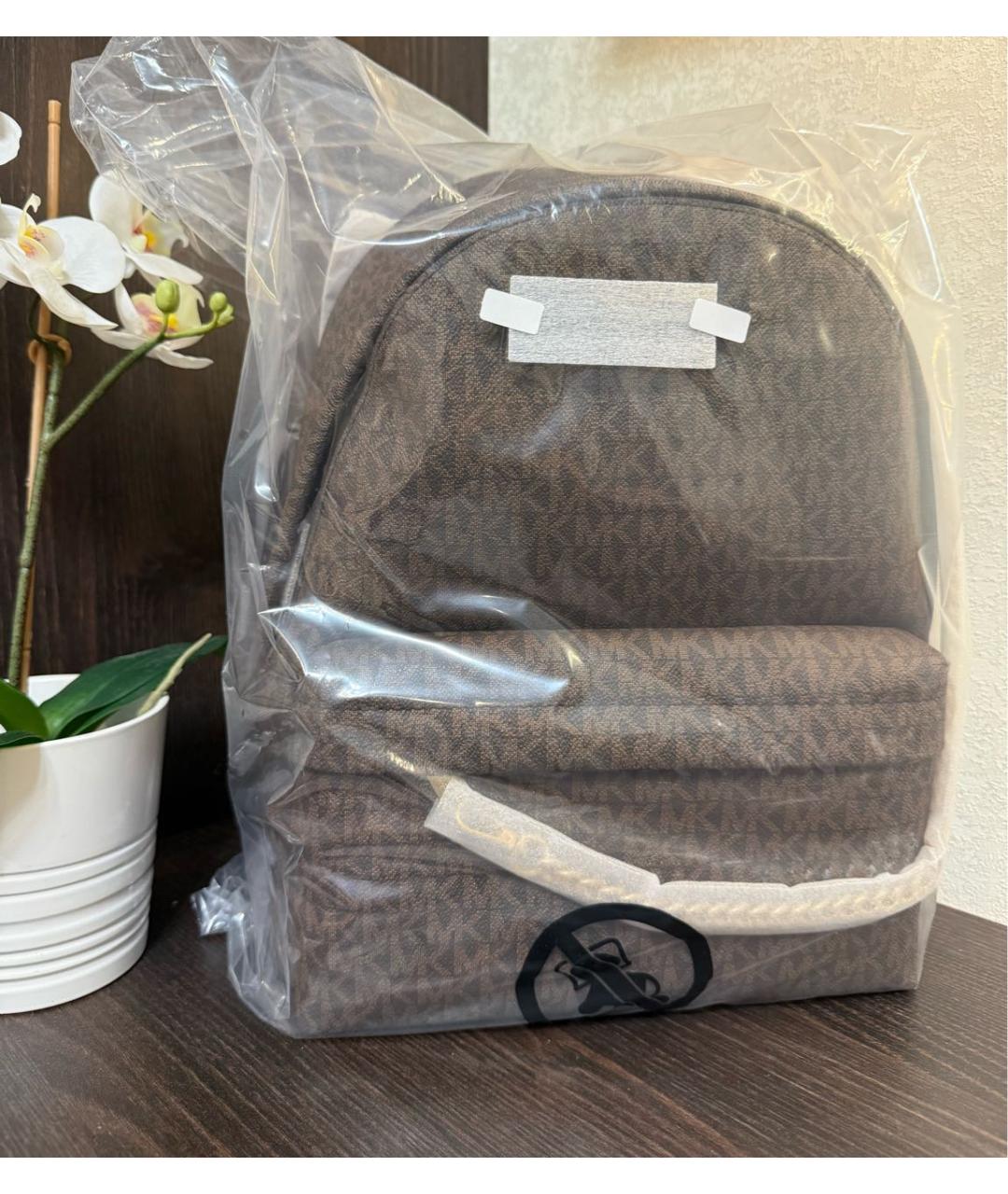 MICHAEL KORS Коричневый рюкзак, фото 7