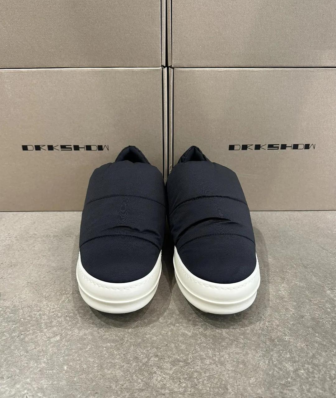 RICK OWENS DRKSHDW Черные кроссовки, фото 3