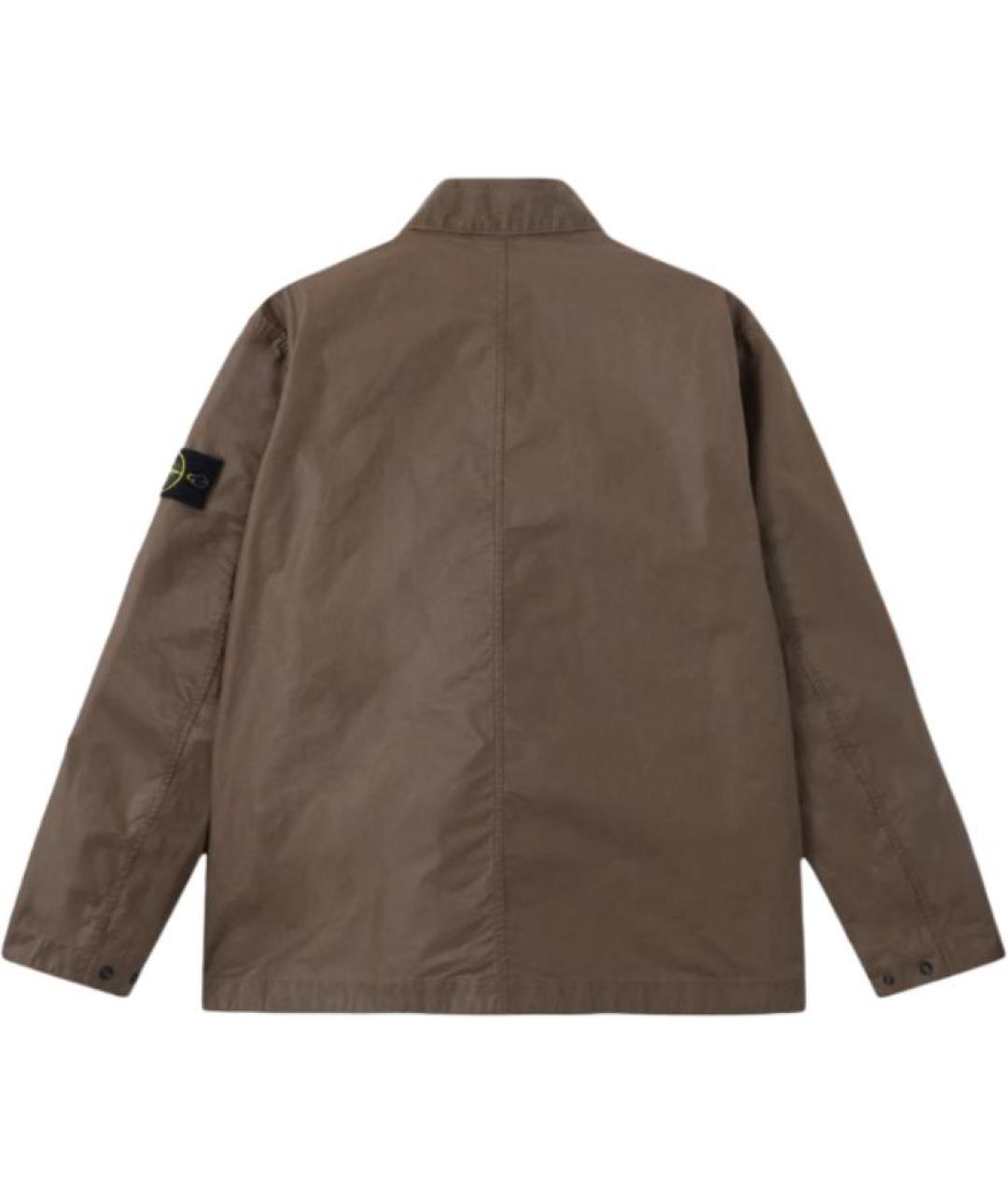 STONE ISLAND Коричневая куртка, фото 2