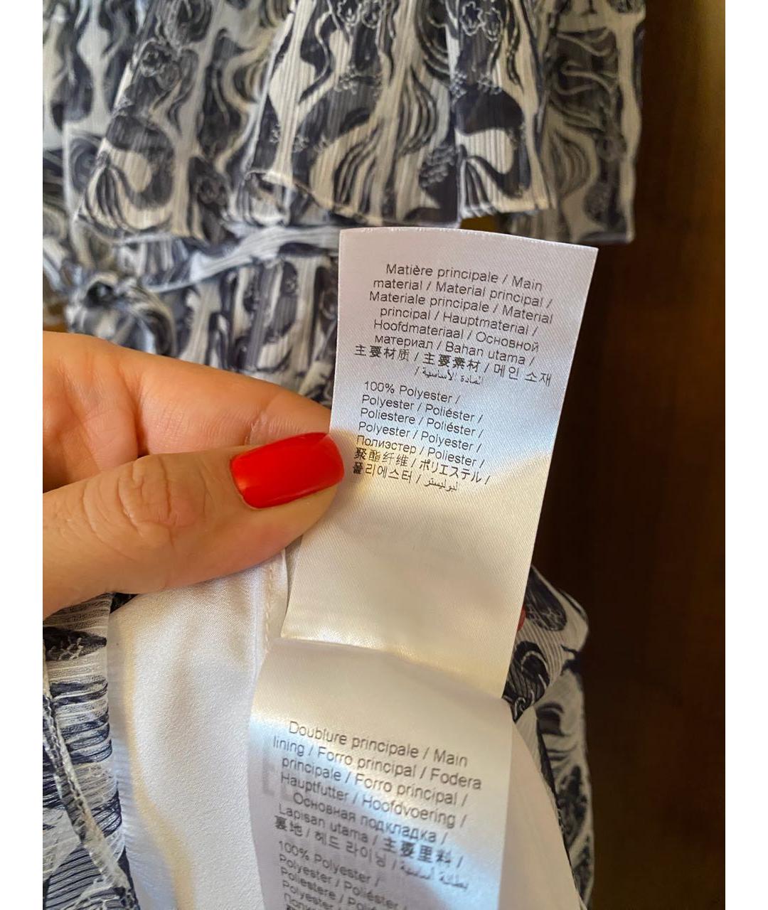 KENZO Полиэстеровое коктейльное платье, фото 8