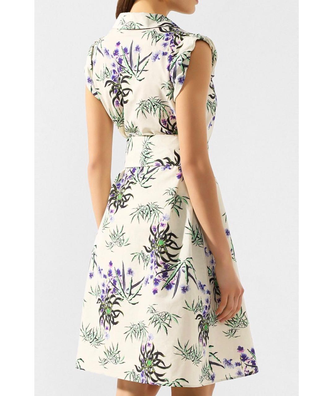 KENZO Хлопковое коктейльное платье, фото 4