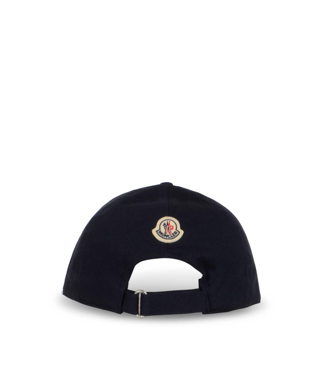 MONCLER Синяя хлопковая кепка/бейсболка, фото 3