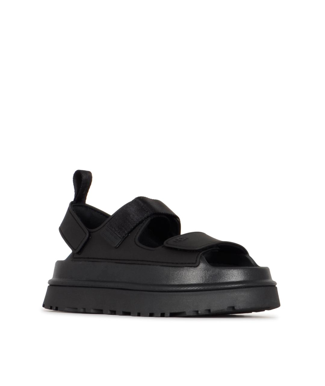 UGG AUSTRALIA Черные босоножки, фото 2