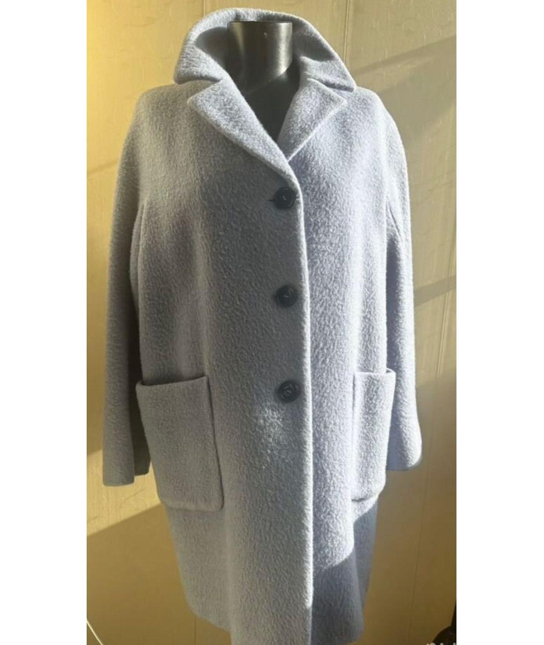 MAX MARA Голубое пальто, фото 7