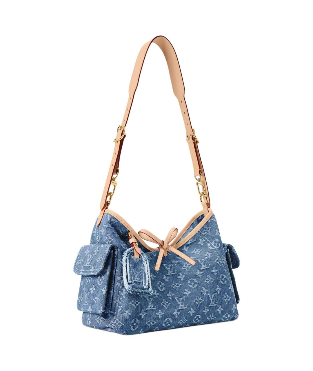 LOUIS VUITTON Синяя сумка через плечо, фото 2