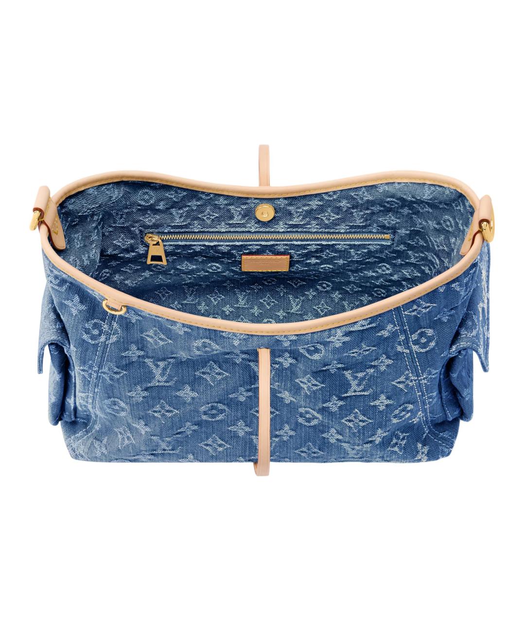 LOUIS VUITTON Синяя сумка через плечо, фото 4