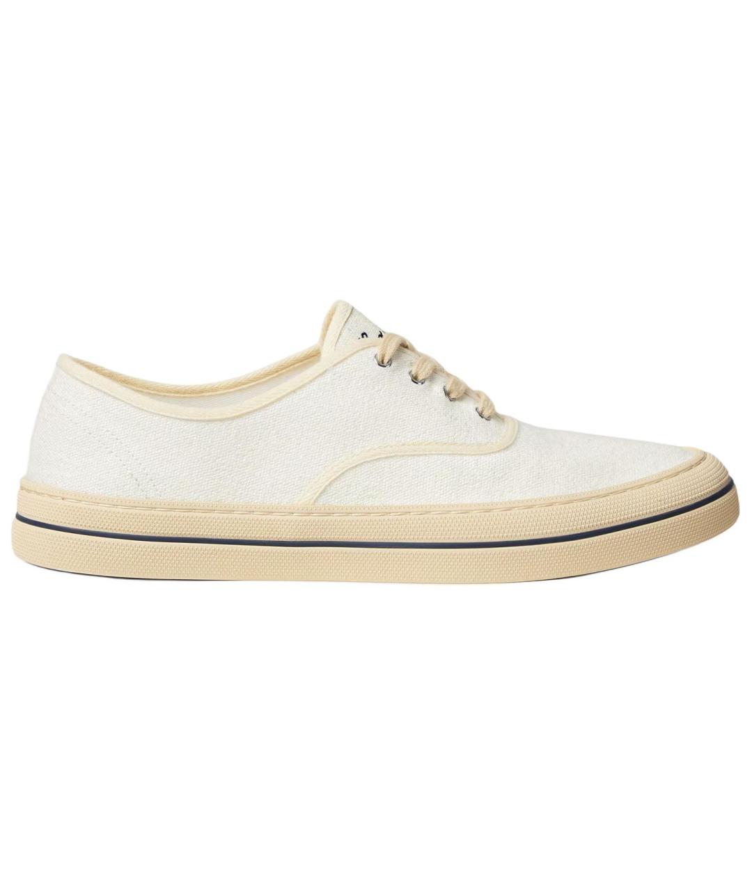 LORO PIANA Белые кроссовки, фото 1