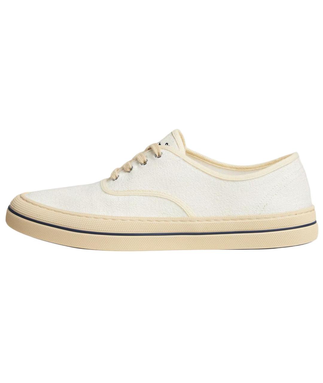 LORO PIANA Белые кроссовки, фото 2