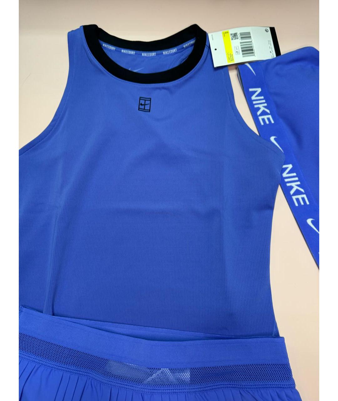 NIKE Синий полиэстеровый спортивные костюмы, фото 2