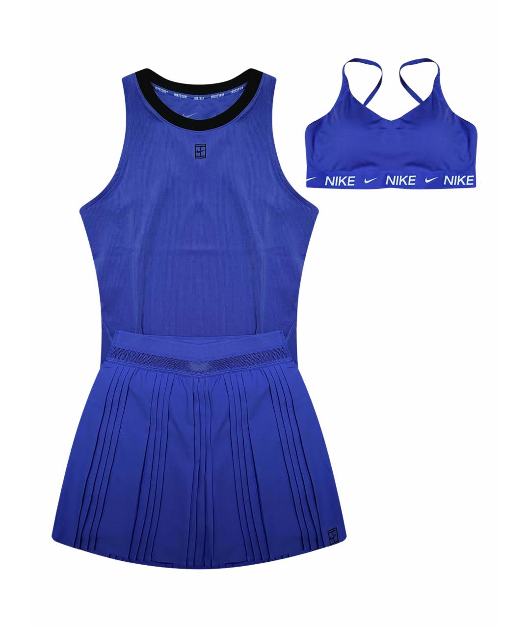 NIKE Синий полиэстеровый спортивные костюмы, фото 1