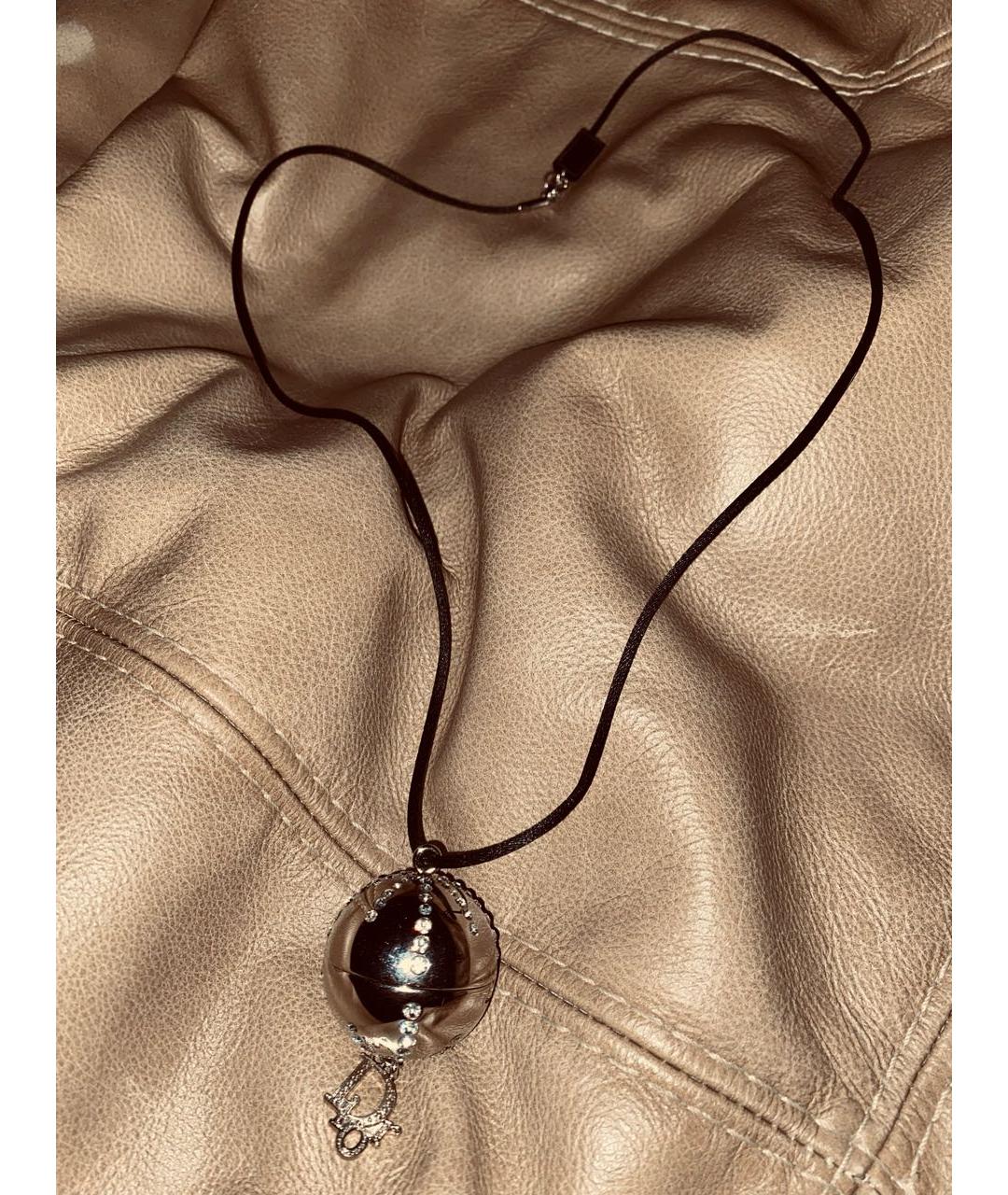 CHRISTIAN DIOR Серебрянный брелок, фото 2