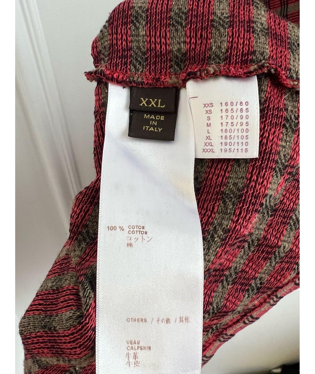 LOUIS VUITTON Хлопковая футболка, фото 6