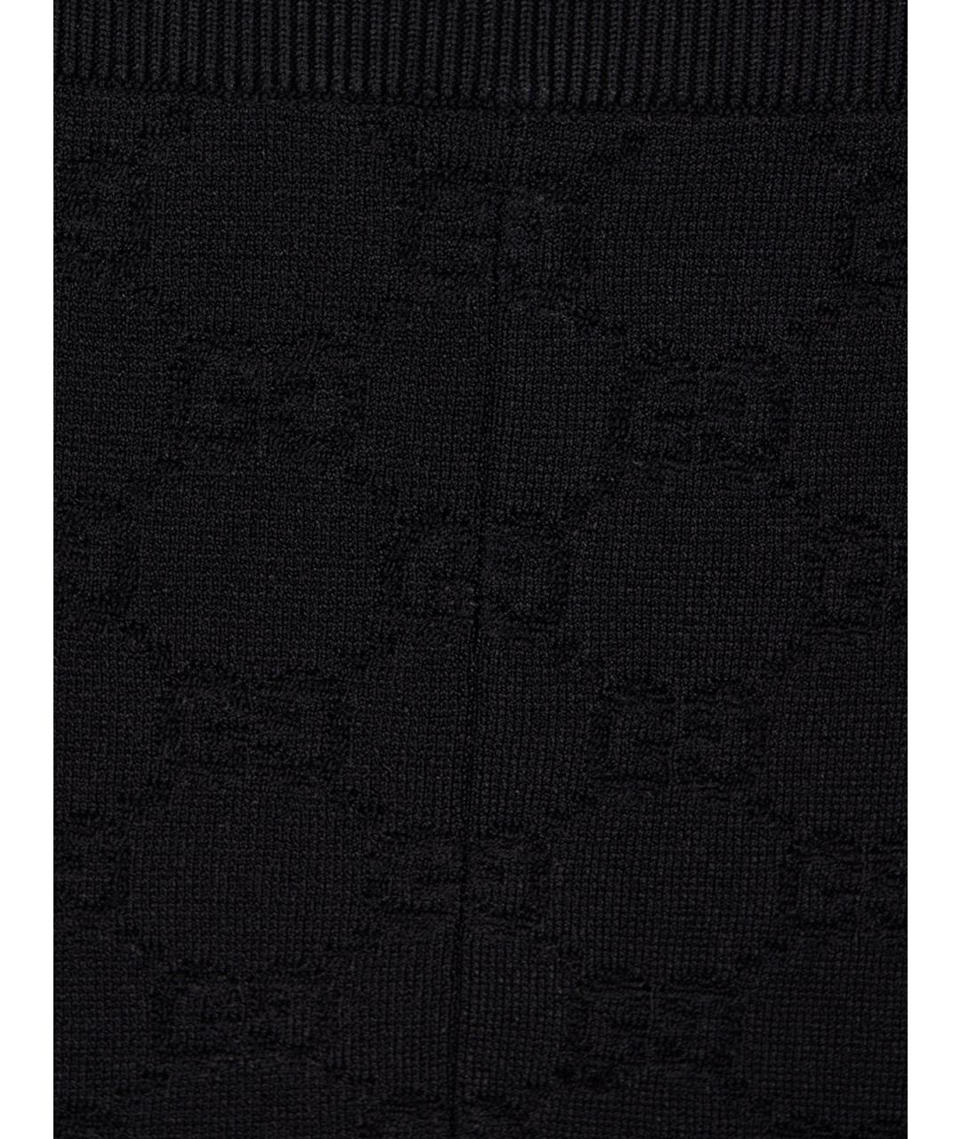 GUCCI Черные леггинсы и велосипедки, фото 3