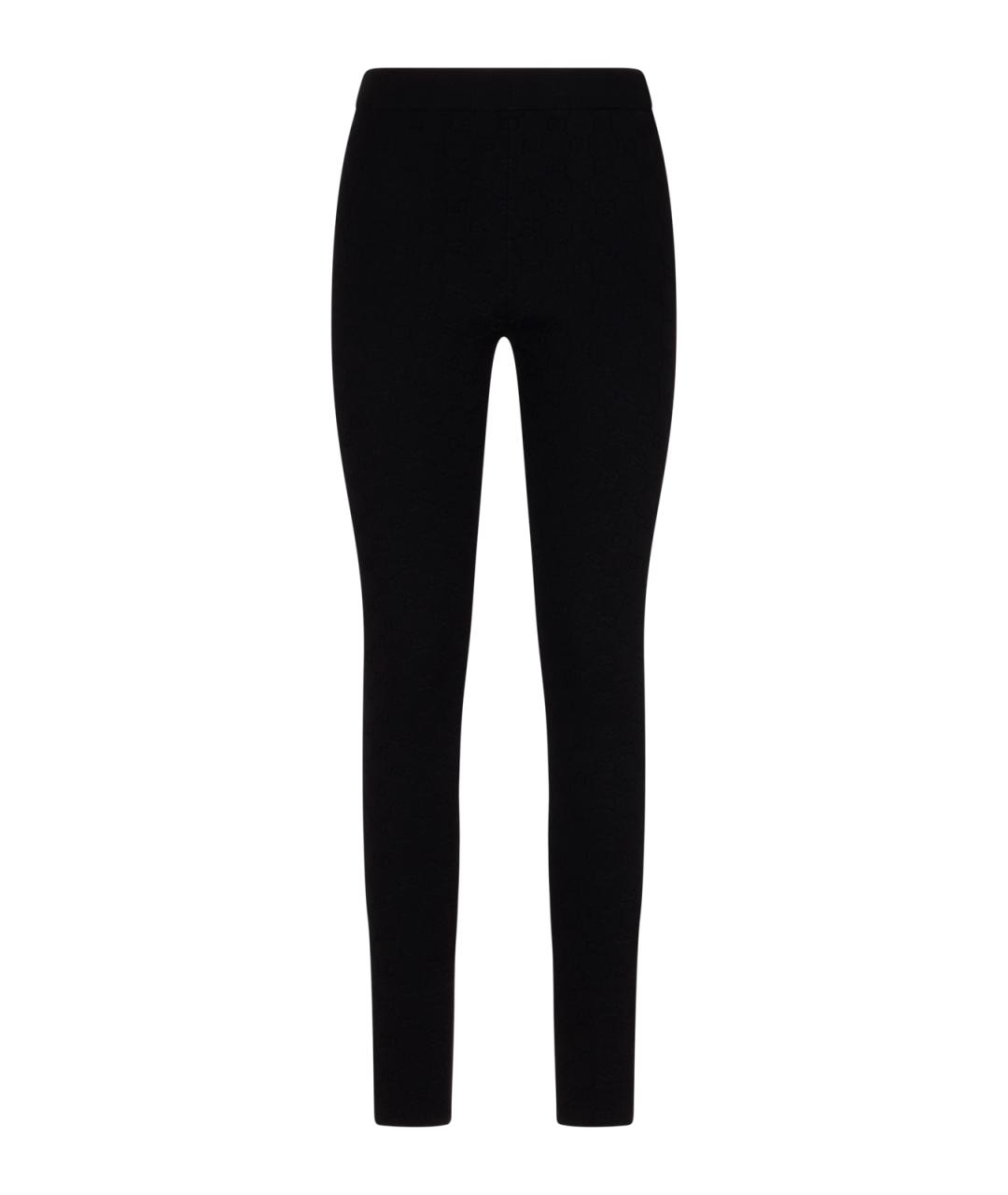 GUCCI Черные леггинсы и велосипедки, фото 1