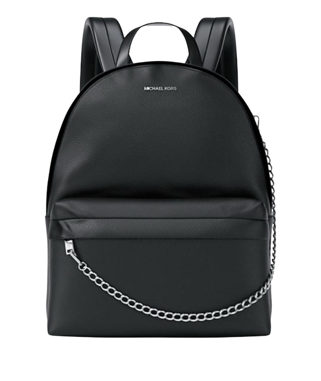 MICHAEL KORS Черный рюкзак из искусственной кожи, фото 1