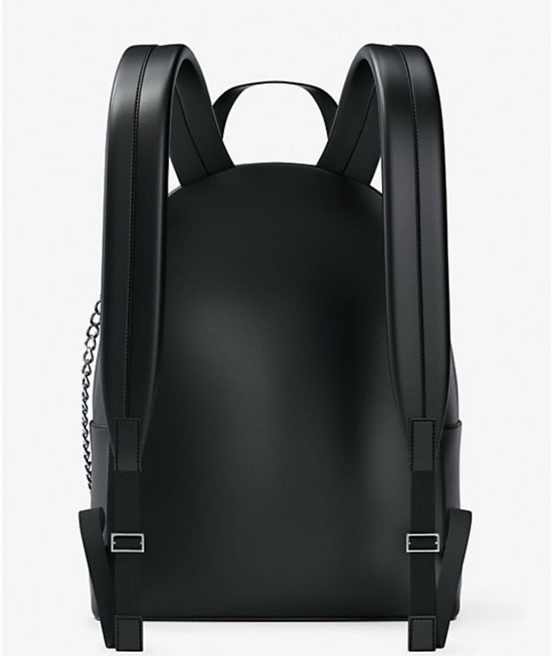 MICHAEL KORS Черный рюкзак из искусственной кожи, фото 3