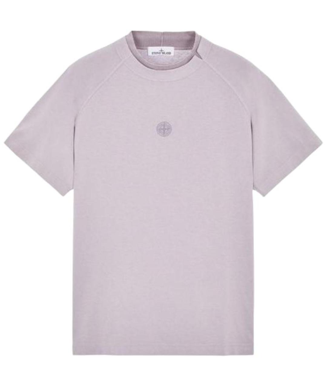 STONE ISLAND Фиолетовая футболка, фото 1
