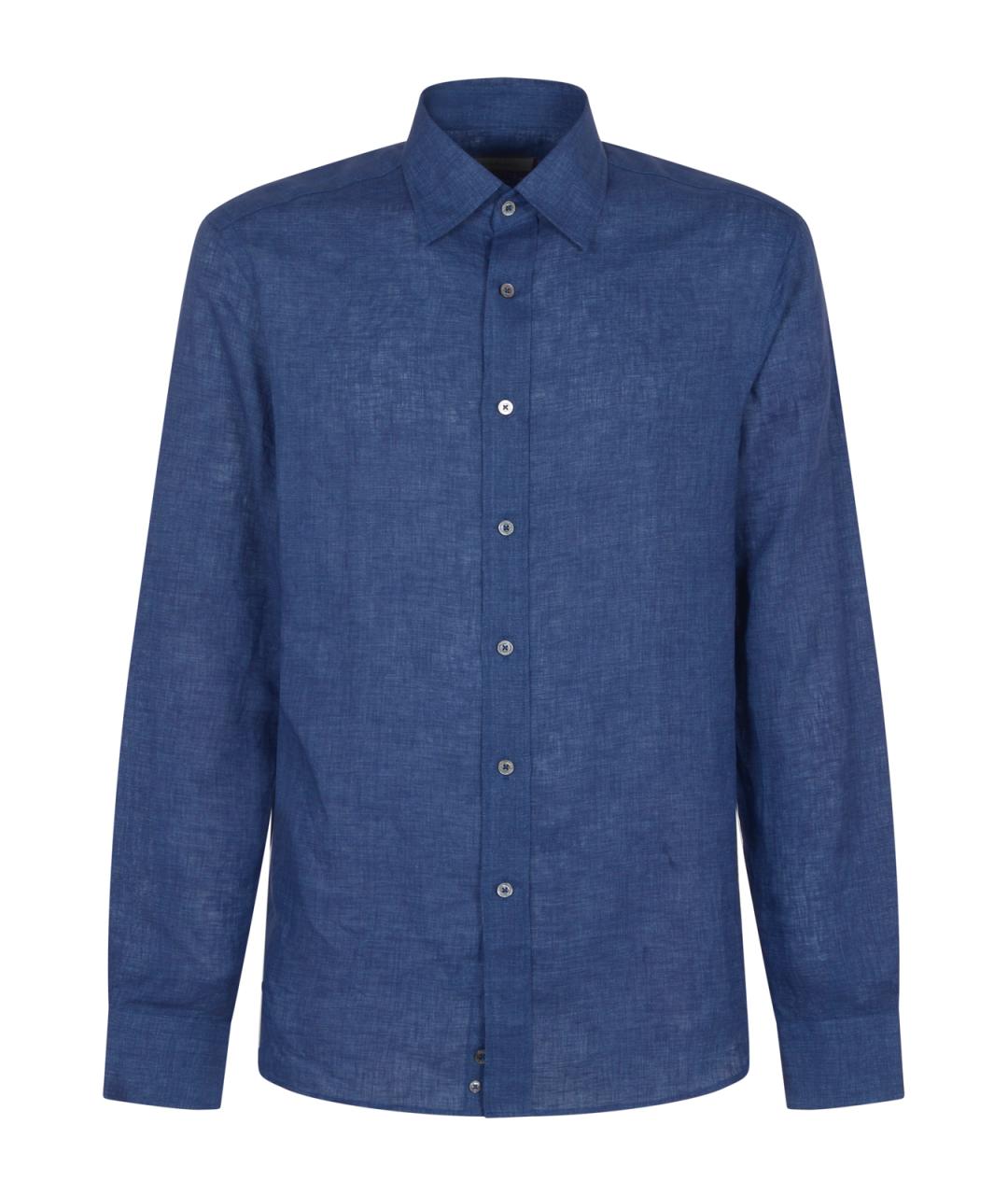 CANALI Льняная кэжуал рубашка, фото 1
