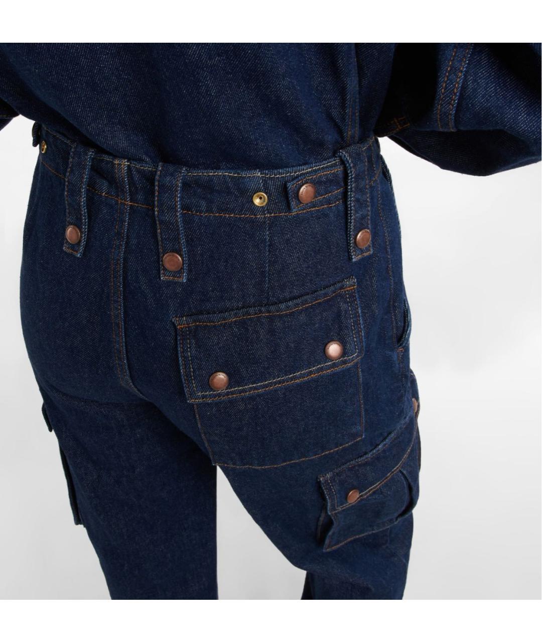 MAGDA BUTRYM Синие прямые джинсы, фото 3