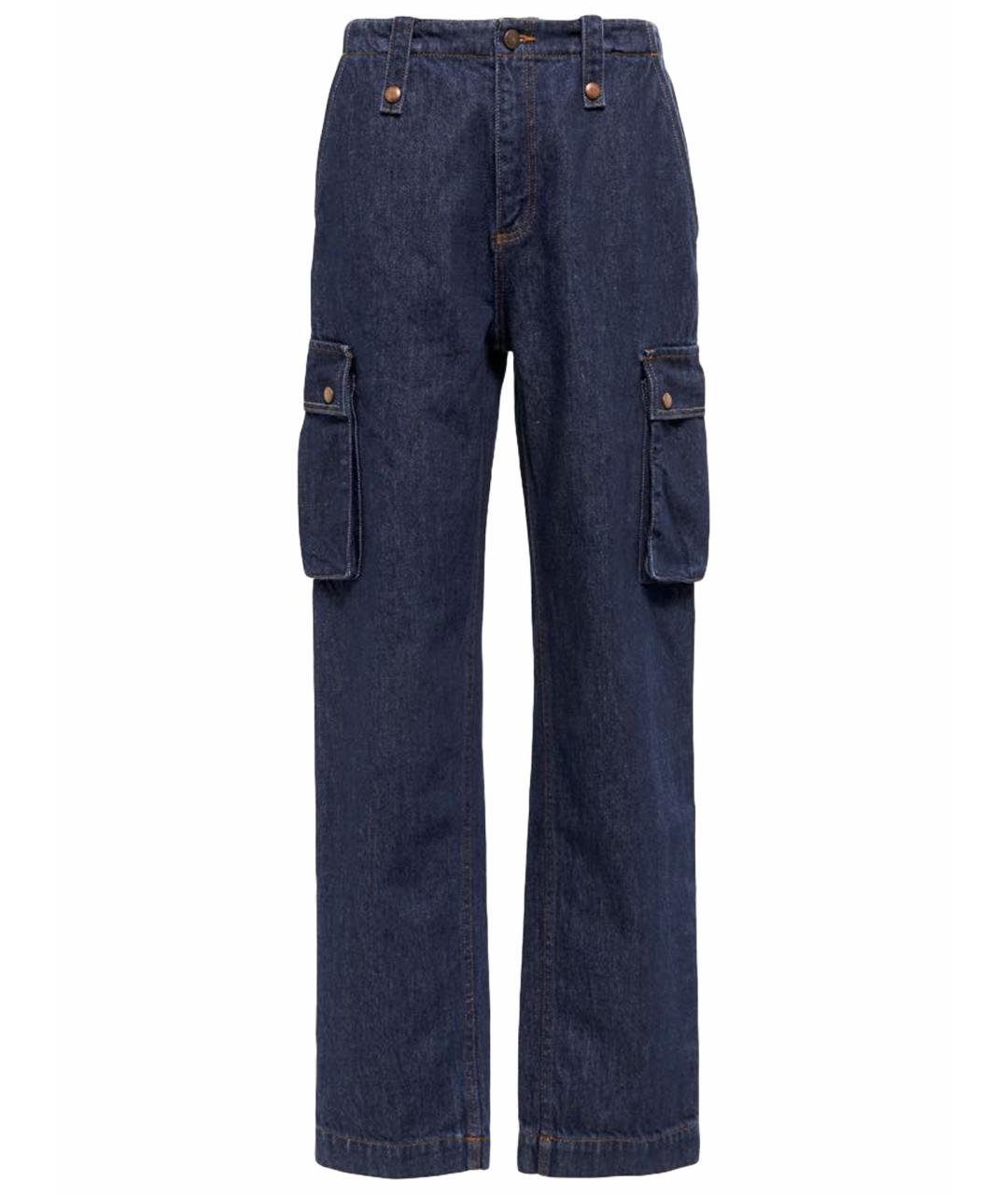 MAGDA BUTRYM Синие прямые джинсы, фото 1