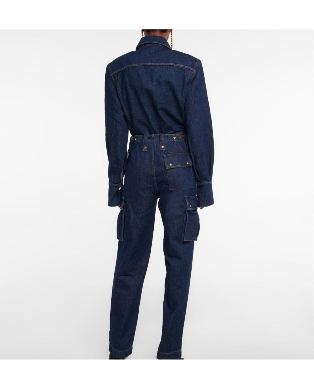 MAGDA BUTRYM Синие прямые джинсы, фото 5