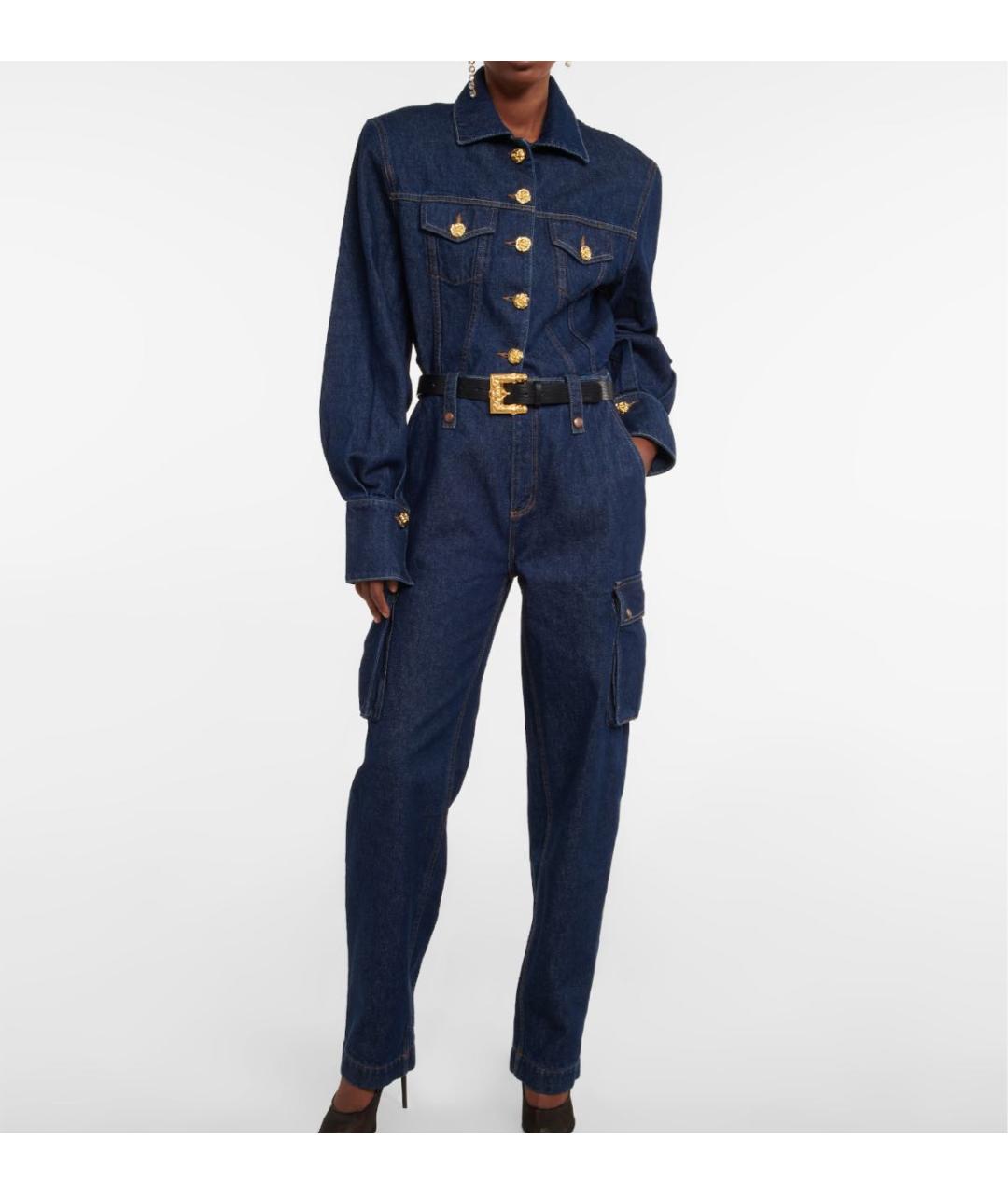 MAGDA BUTRYM Синие прямые джинсы, фото 2