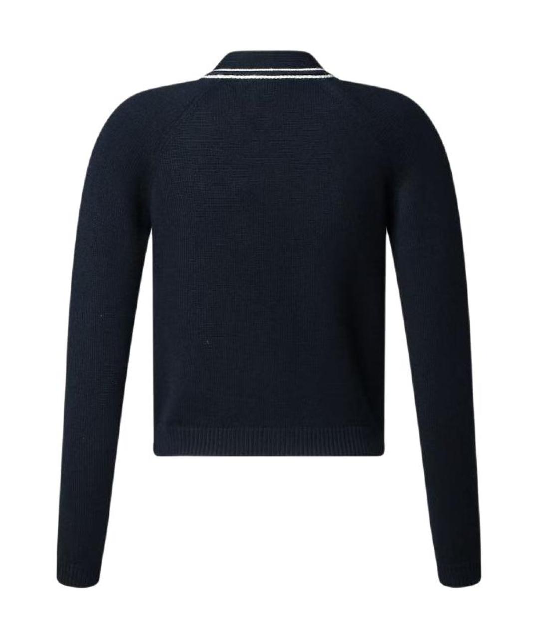 LOUIS VUITTON Темно-синий кардиган, фото 2