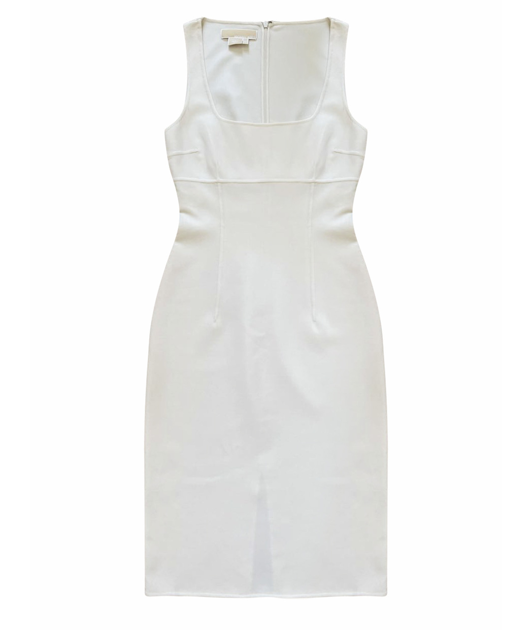 MICHAEL KORS Бежевое шерстяное коктейльное платье, фото 1