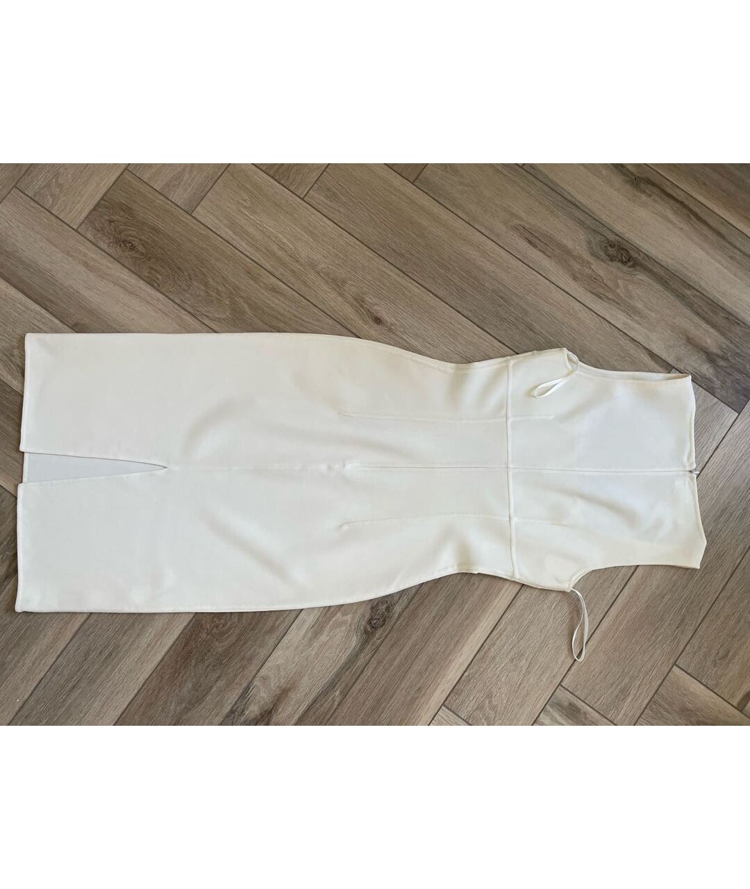 MICHAEL KORS Бежевое шерстяное коктейльное платье, фото 2