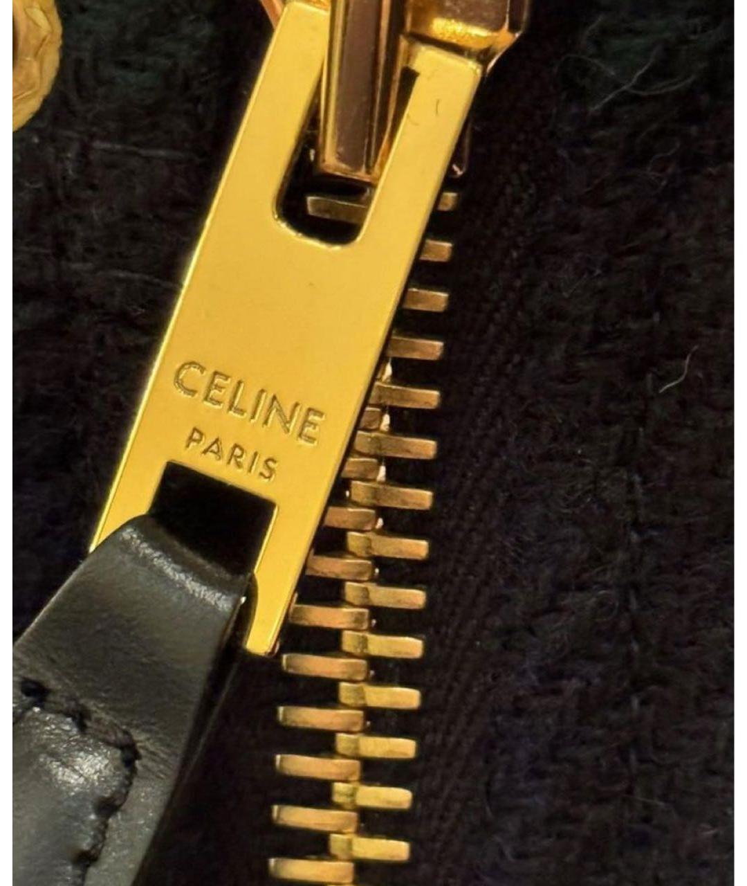 CELINE Мульти шерстяная куртка, фото 5