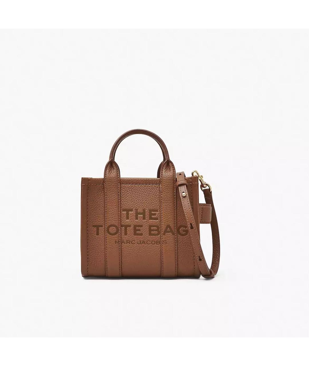 MARC JACOBS Коричневая кожаная сумка через плечо, фото 7