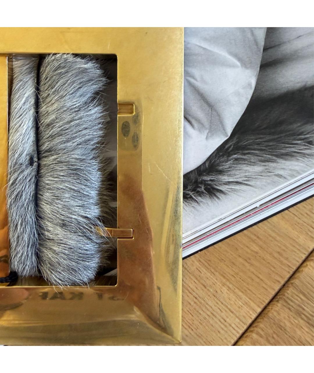 CELINE Серый ремень, фото 3