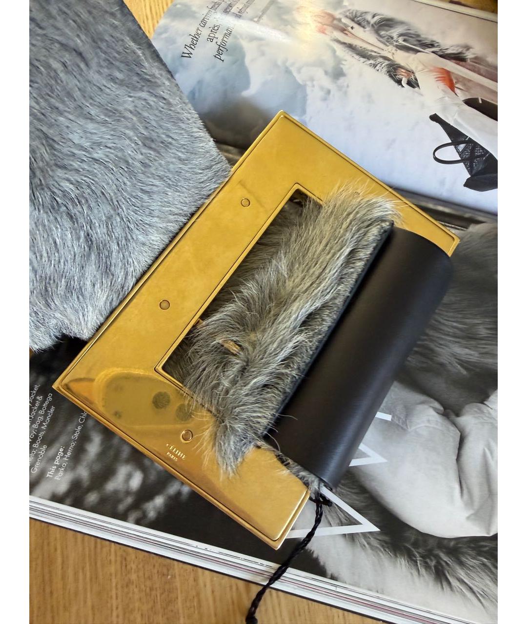 CELINE Серый ремень, фото 7