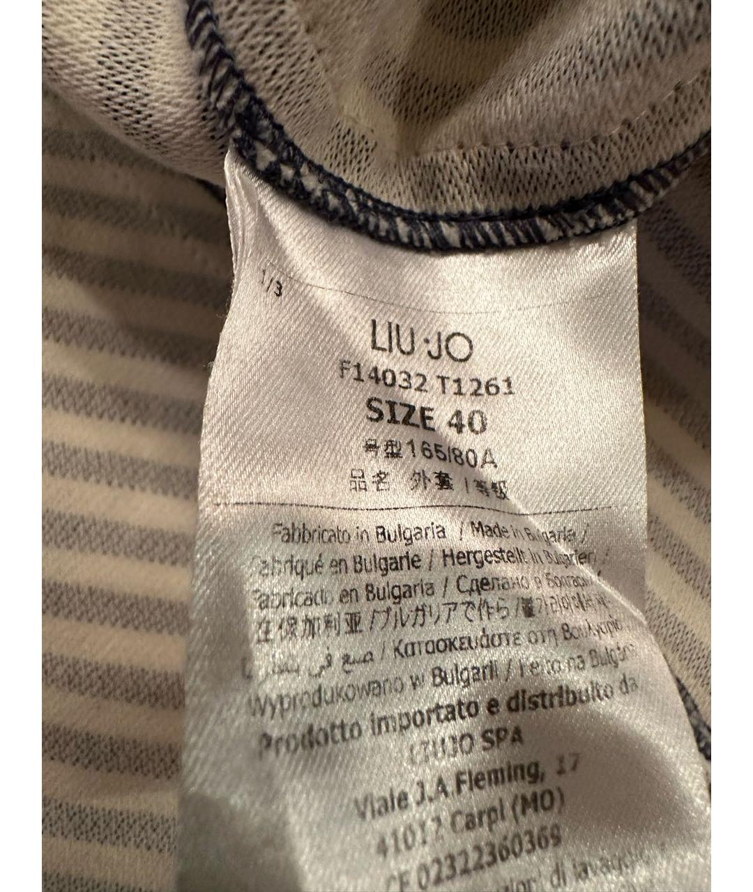 LIU JO Мульти хлопковый жакет/пиджак, фото 3