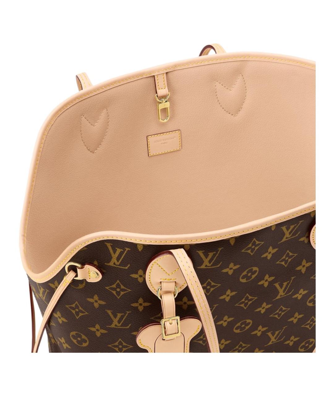 LOUIS VUITTON Коричневая сумка через плечо, фото 5