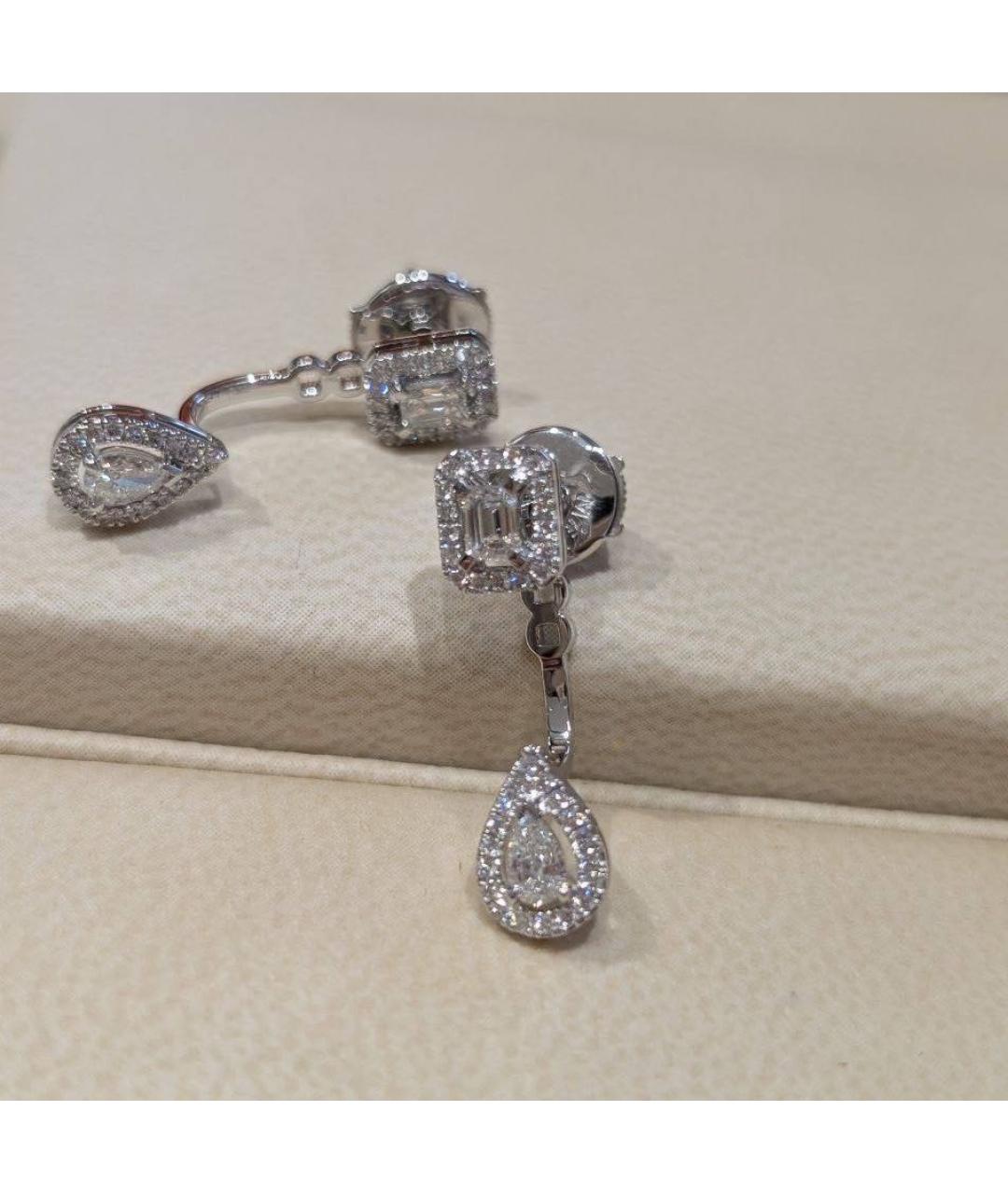 MESSIKA Серебряные серьги из белого золота, фото 3