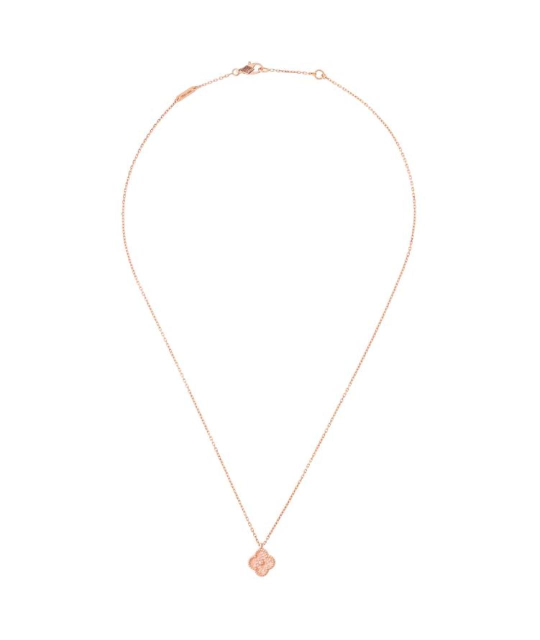 VAN CLEEF & ARPELS Золотое колье из розового золота, фото 2