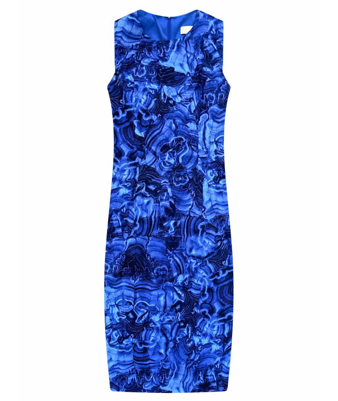 MICHAEL KORS Синее вискозное коктейльное платье, фото 1